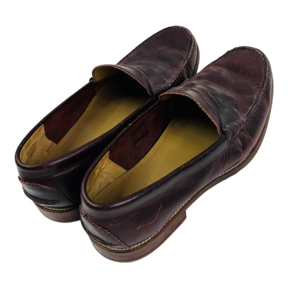 J SHOES. Stephen T3901 Brown Penny Loafers Mens Size‎ 10